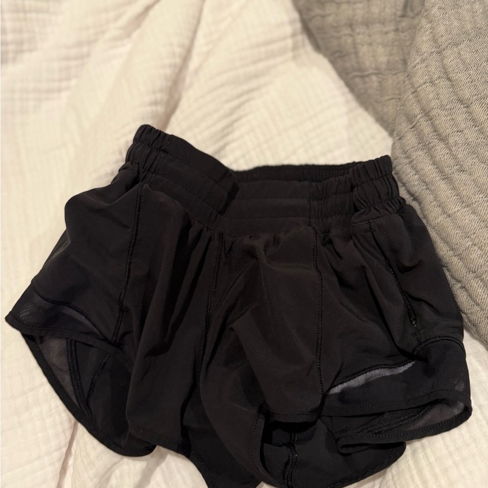 Women's Black Athletic Shorts